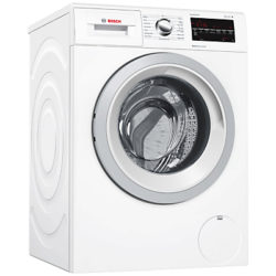 Bosch WAT24421GB Freestanding Washing Machine, 8kg Load, A+++ Energy Rating, 1200rpm Spin, White